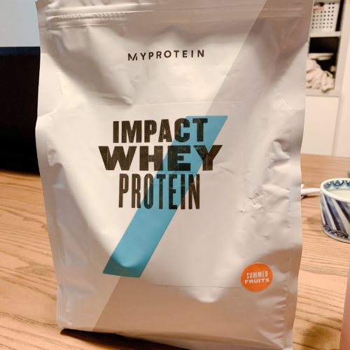 【マイプロテイン】IMPACT WHEY PROTEIN「ココナッツ」評価データ